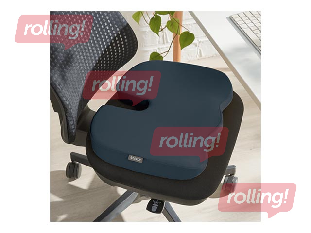Krēsla paliktnis Leitz Ergo Cosy Cushion, pelēks