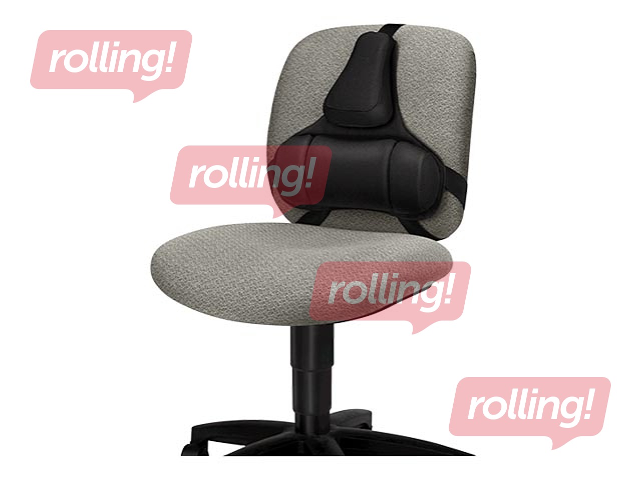 Back Support Fellowes Ultimate, black