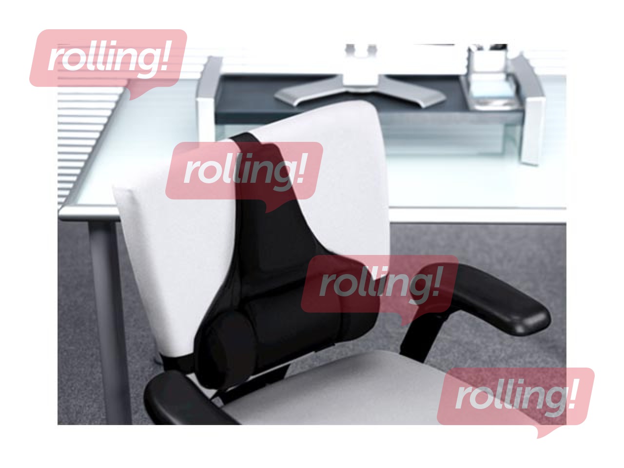 Back Support Fellowes Ultimate, black