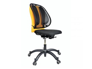 Muguras balsts Fellowes Professional, melns