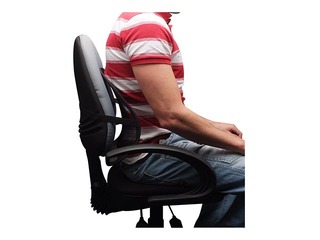 Поддержка спины Q-Connect, черная