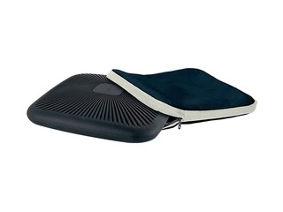 Chair cushion Leitz Ergo Active Wobble, with fabric cover, gray