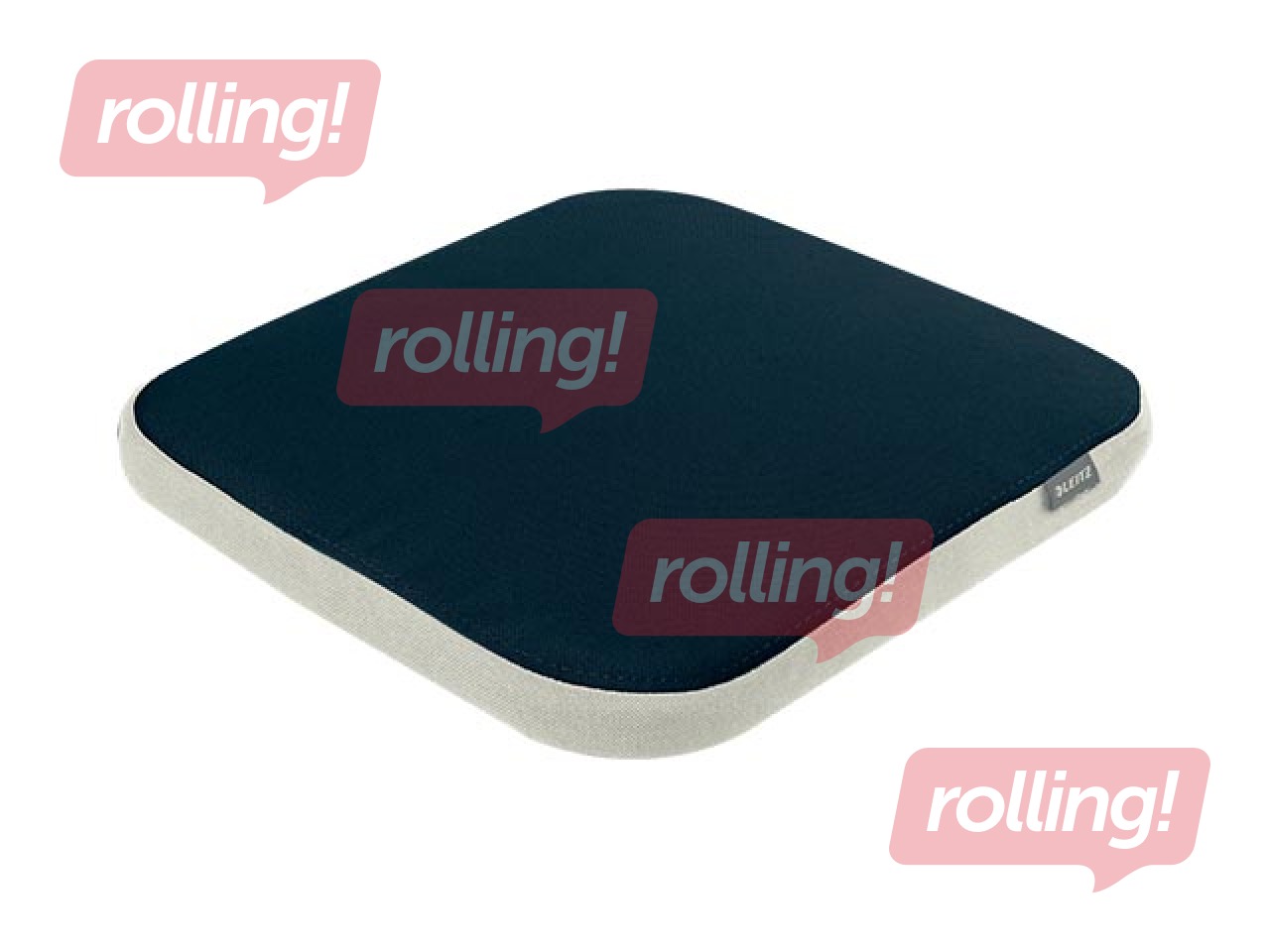 Krēsla paliktnis Leitz Ergo Active Wobble, ar auduma pārklāju, pelēks