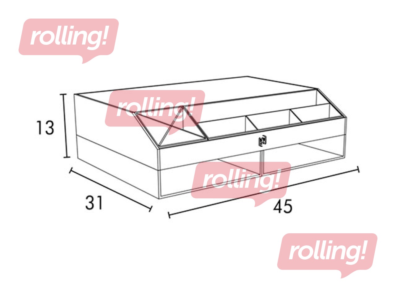 Monitora paliktnis Oxford Savana