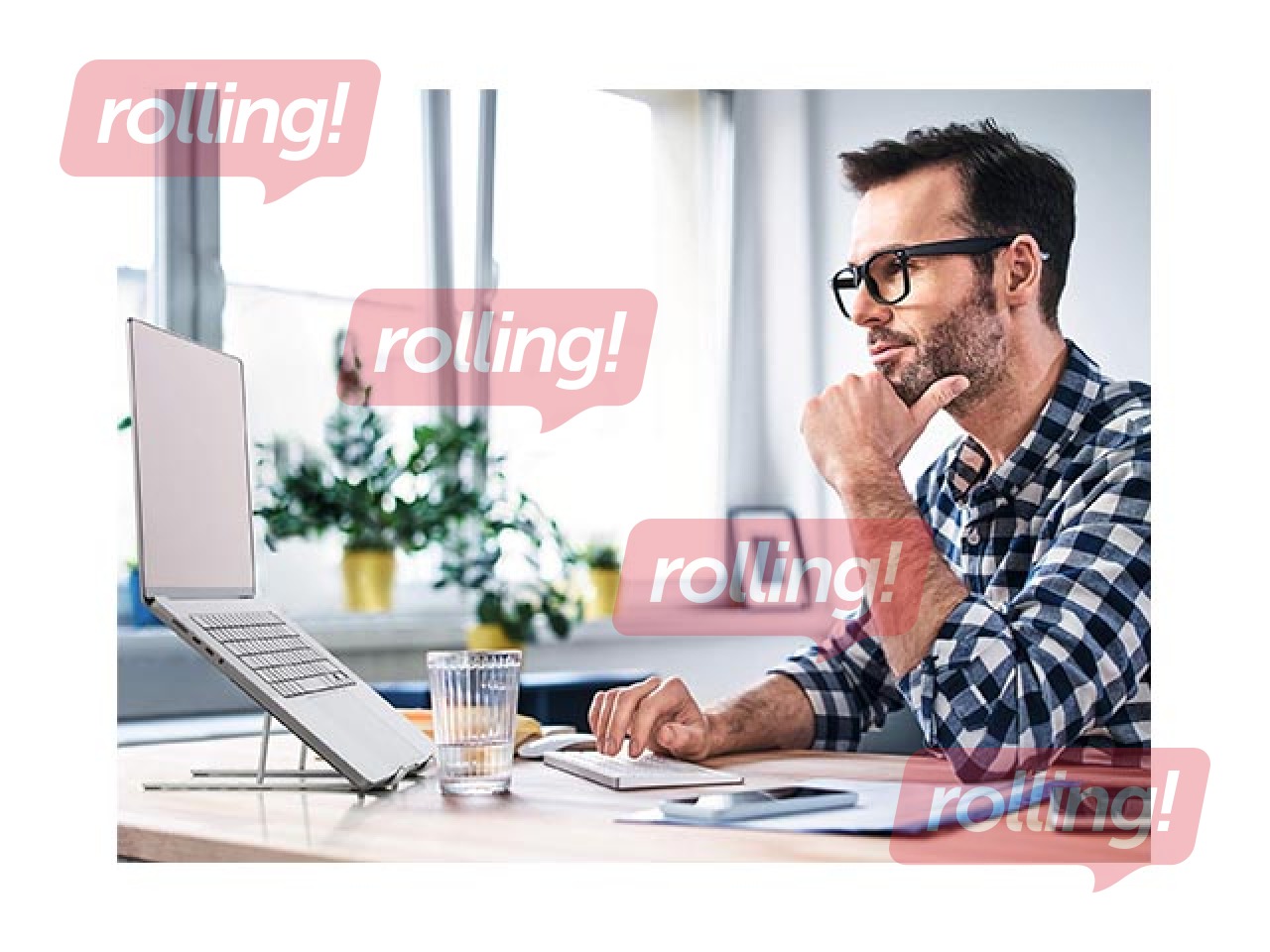 Laptop stand Durable Fold