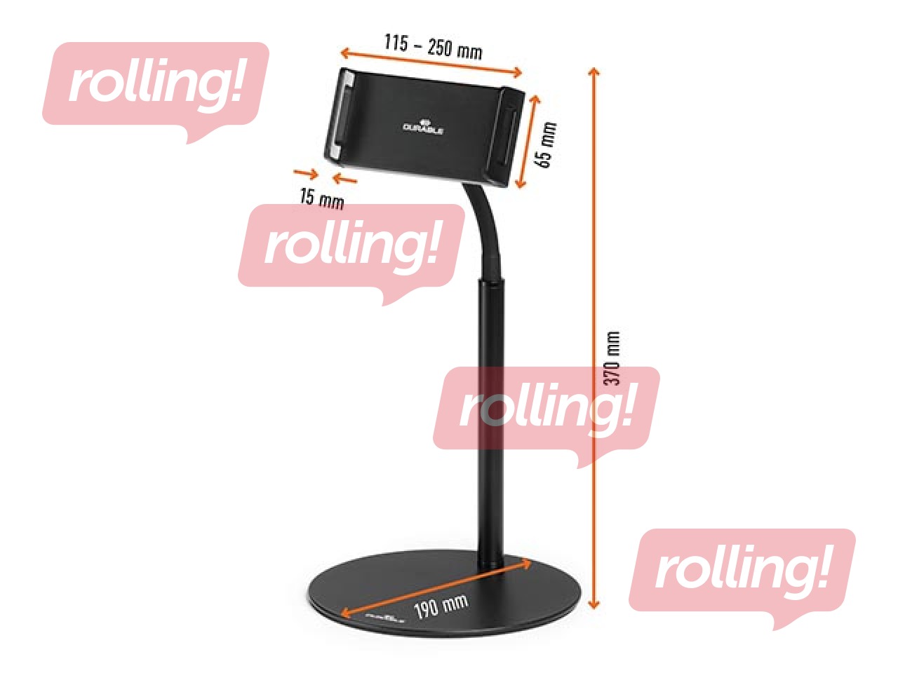 Tahvelarvuti hoidik Twist Table