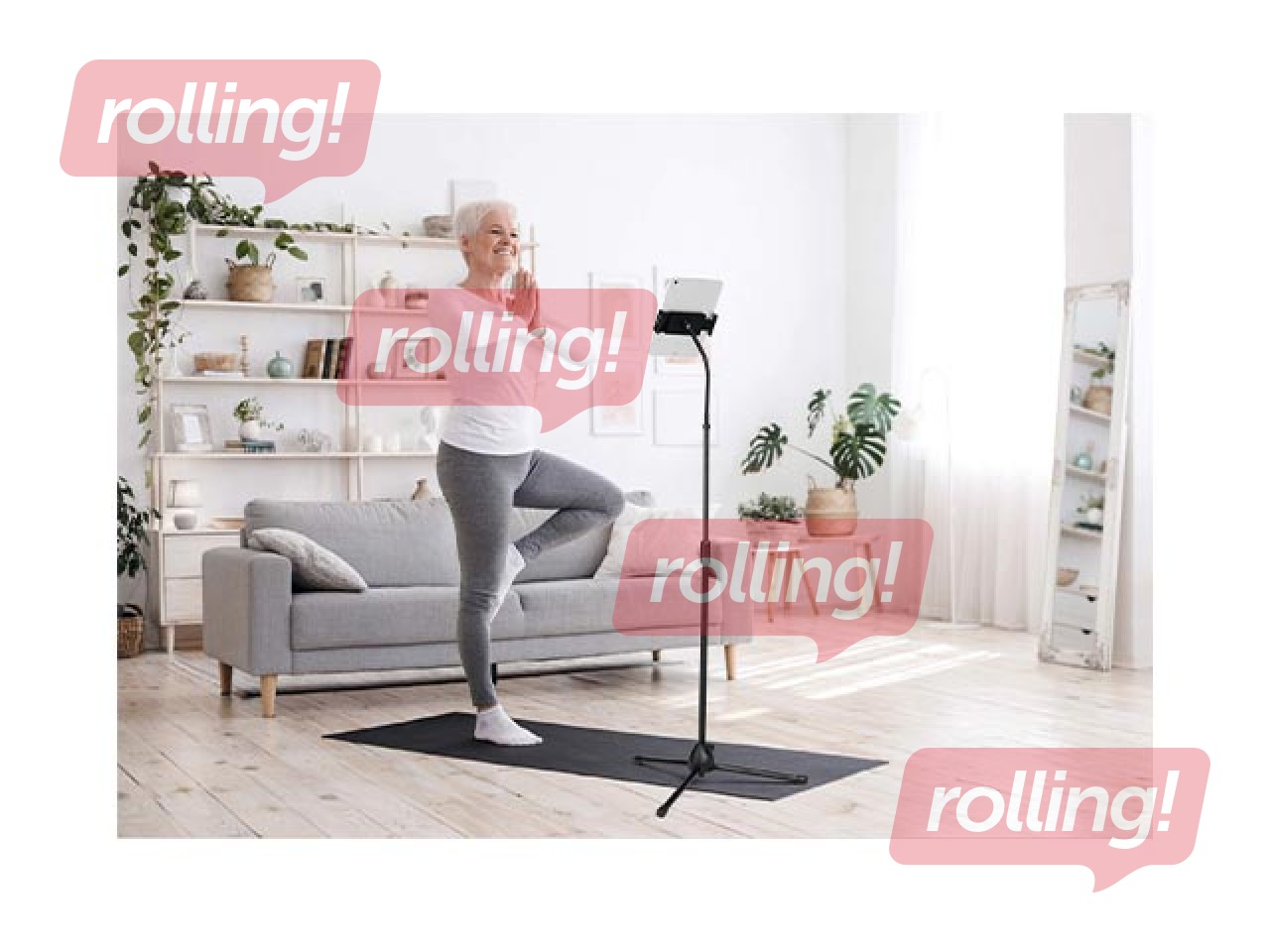 Tablet Holder Durable Twist Floor