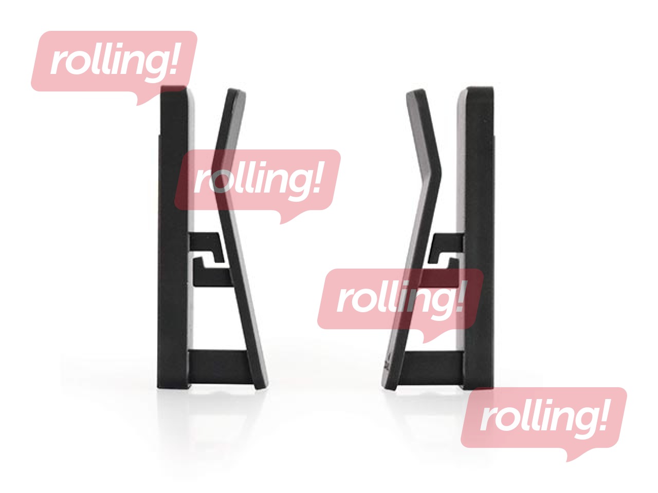 Tahvelarvuti seinahoidik Durable, must, 2 tk.