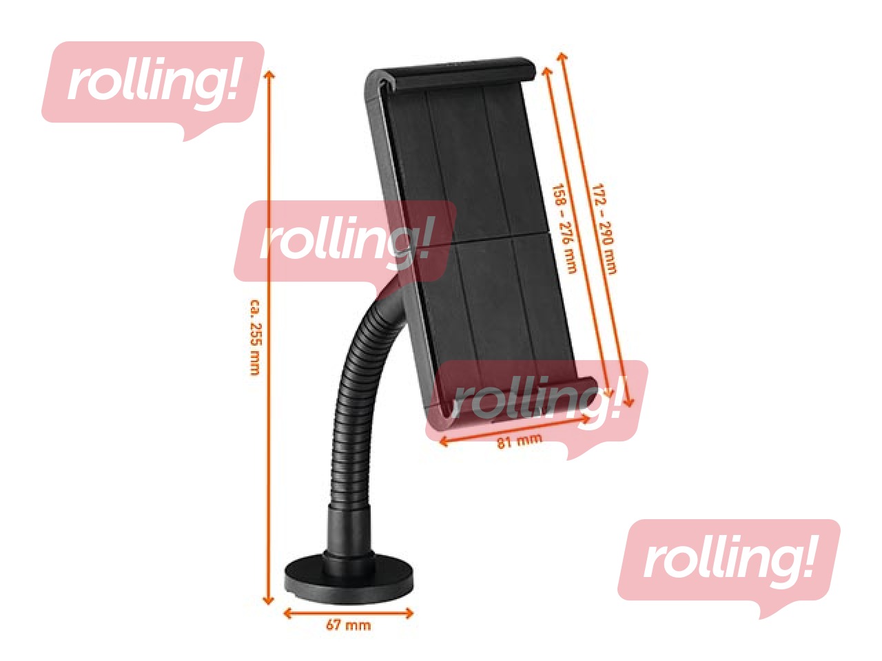 Tablet holder Durable, Tough, for wall/desk