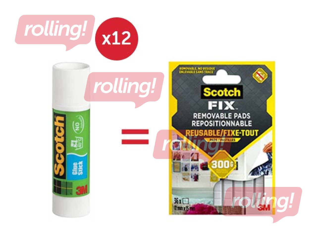 Liimipulk 3M Scotch Classic, 21g + KINGITUS! Osta liimipulk ja saad kingituse!