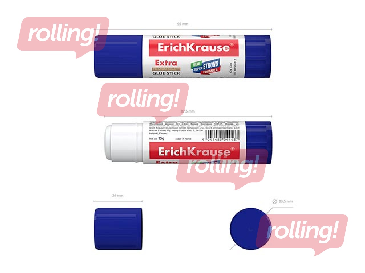 Līmes zīmulis ErichKrause Extra, 15g