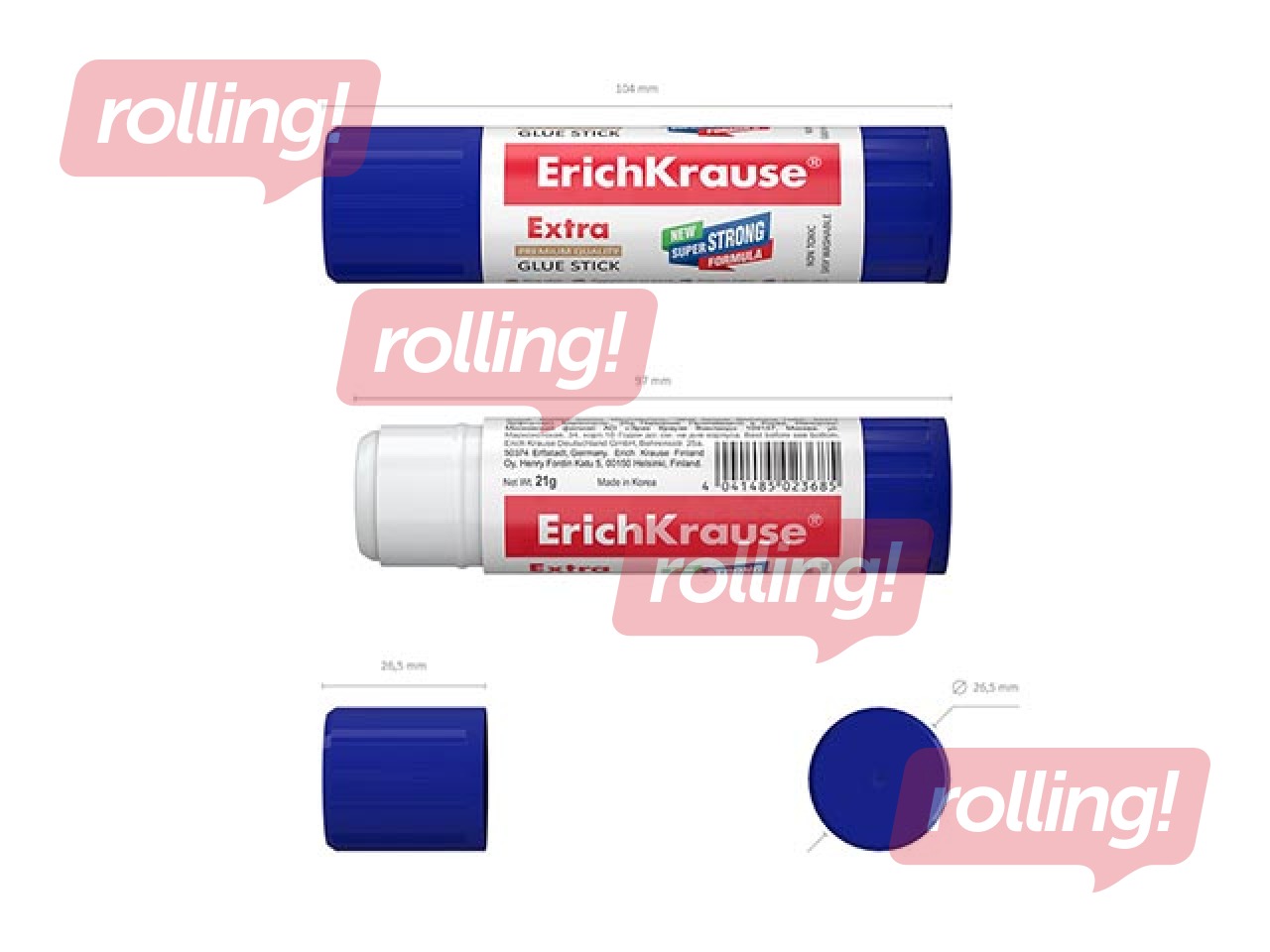 Liimipulk ErichKrause Extra, 21g