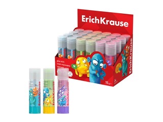 Glue stick ErichKrause, EasyStick, Jolly Friends, 15g