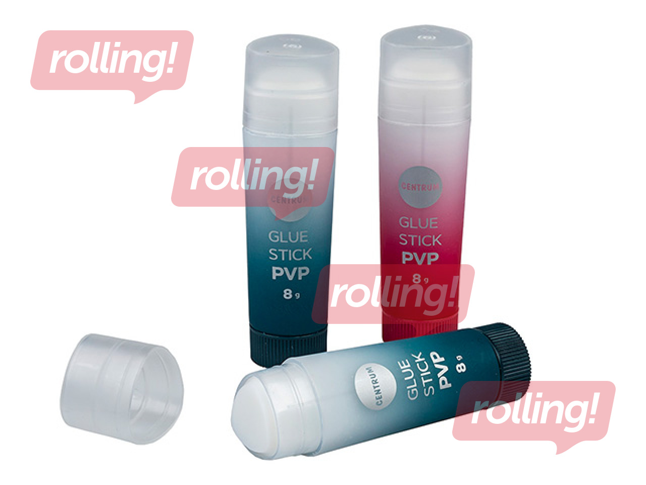 Liimipulk Centrum, PVP, kolmnurkne kuju, 8g