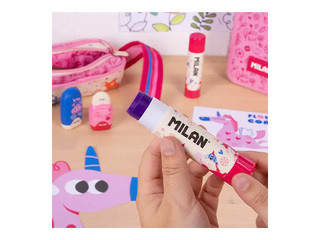 Glue stick Milan Flowicorn, 21g