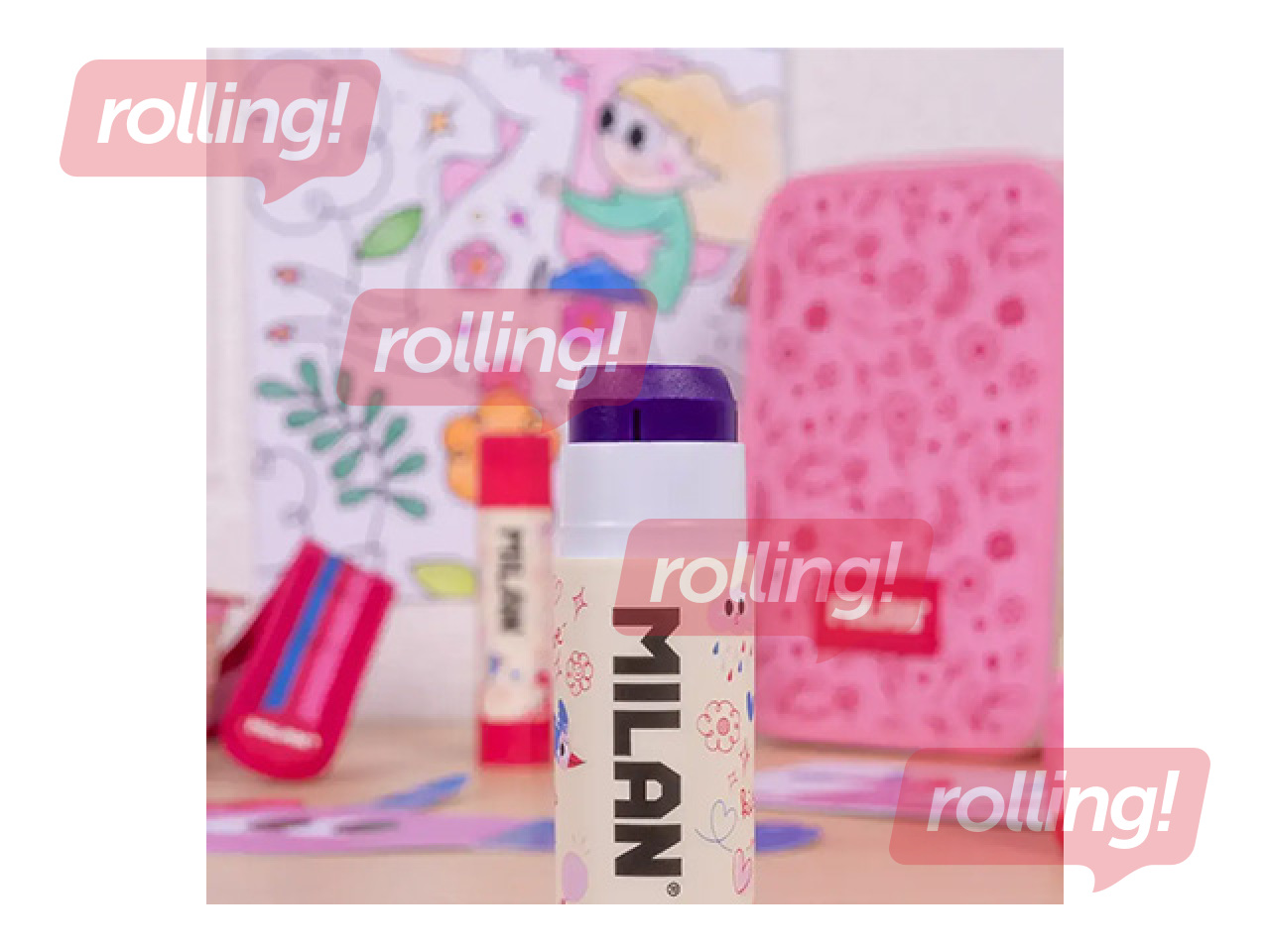 Glue stick Milan Flowicorn, 21g