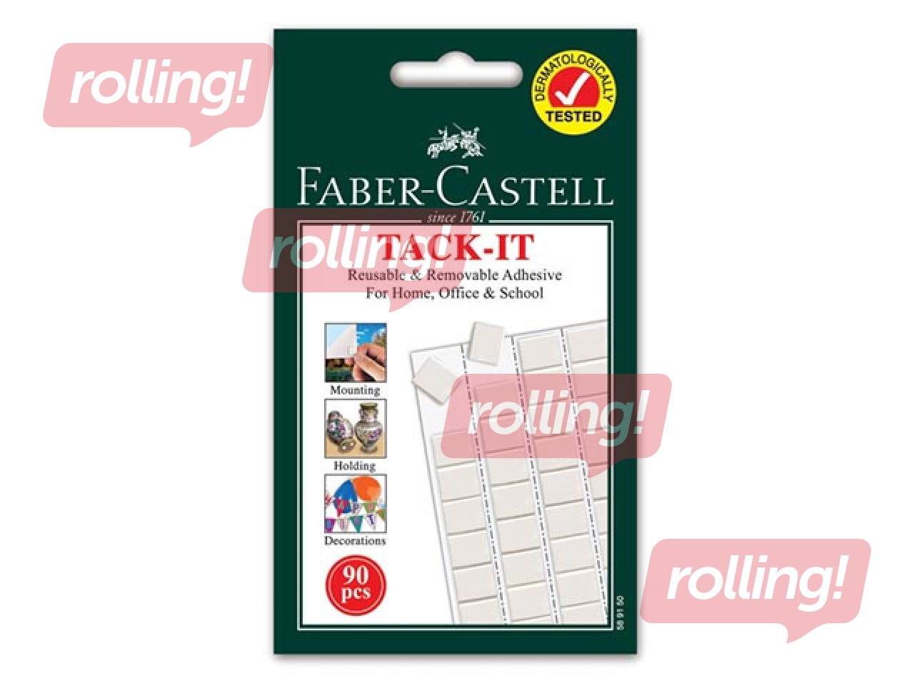 Glue, Faber-Castell Tack-it, 50g, white