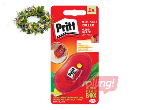 Liimilint Pritt, 8.4mm x 10m, eemaldatav +Jaanipäeva kingitus!