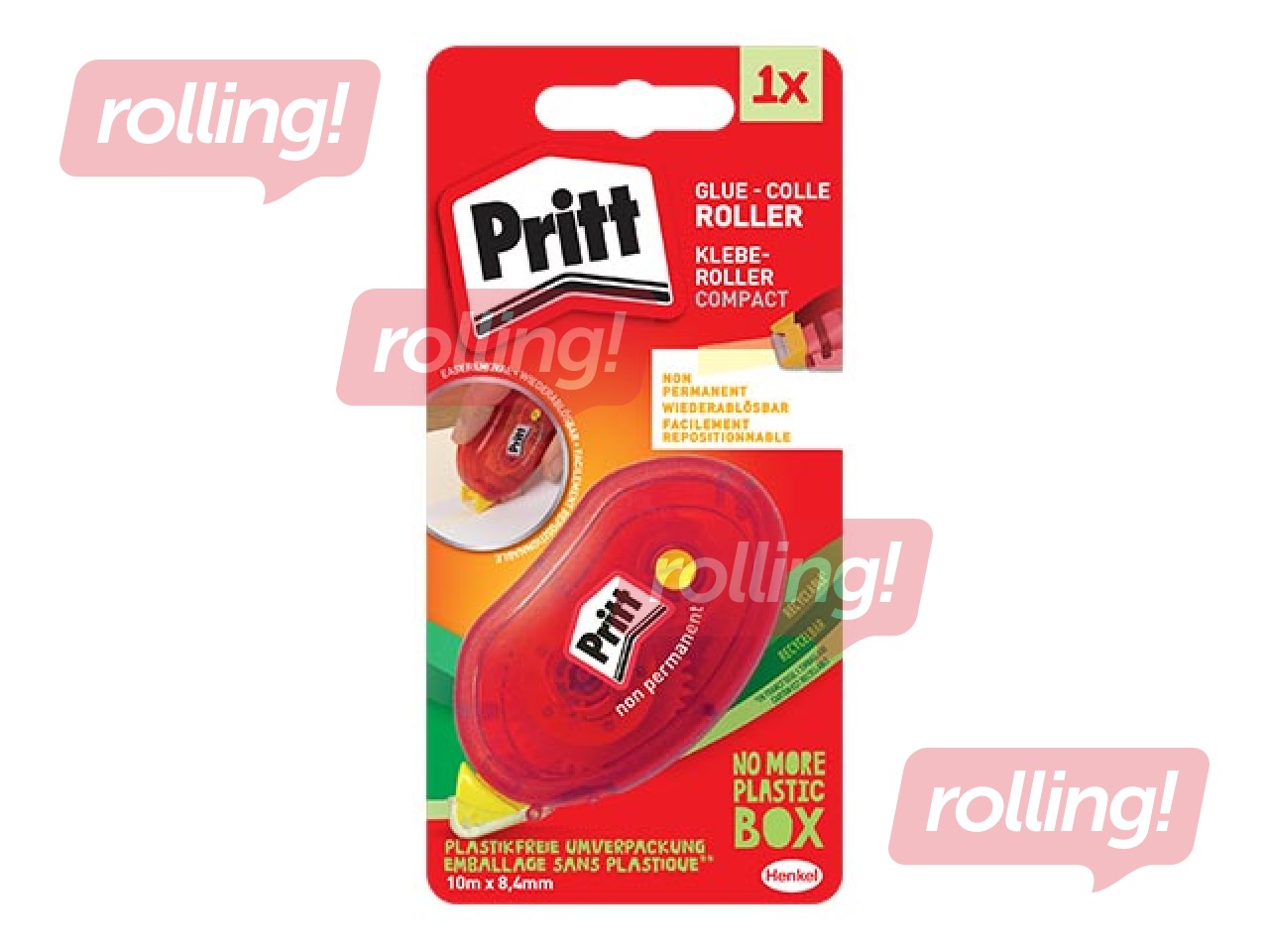 Liimilint Pritt, eemaldatav, 8.4mm x 10m