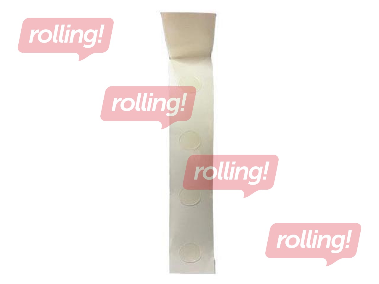 Ümmargused kleebispaberid Hotmelt, tugev nakkuvus, 10mm x 5000 täppi