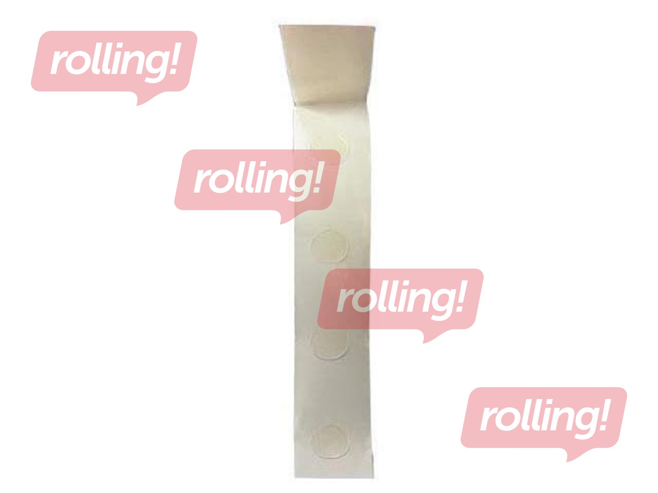 Glue points Hotmelt, low degree of adhesivness, 10mm x 1000 dots