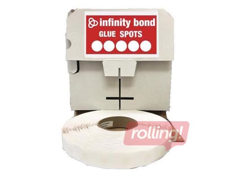 Līmes punkti Hotmelt, vidēja lipības pakāpe, 10mm x 5000 punkti