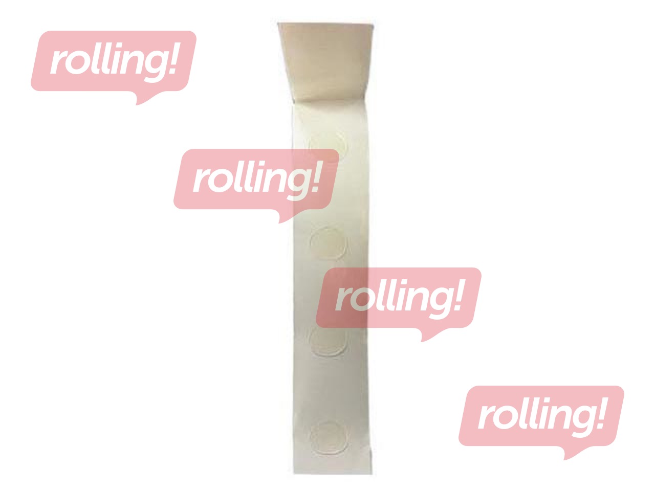 Ümmargused kleebispaberid Hotmelt, keskmine nakkuvus, 10mm x 5000 täppi