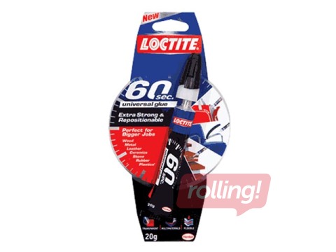 Клей универсальный Hеnkel Loctite 60 сек., 20 г