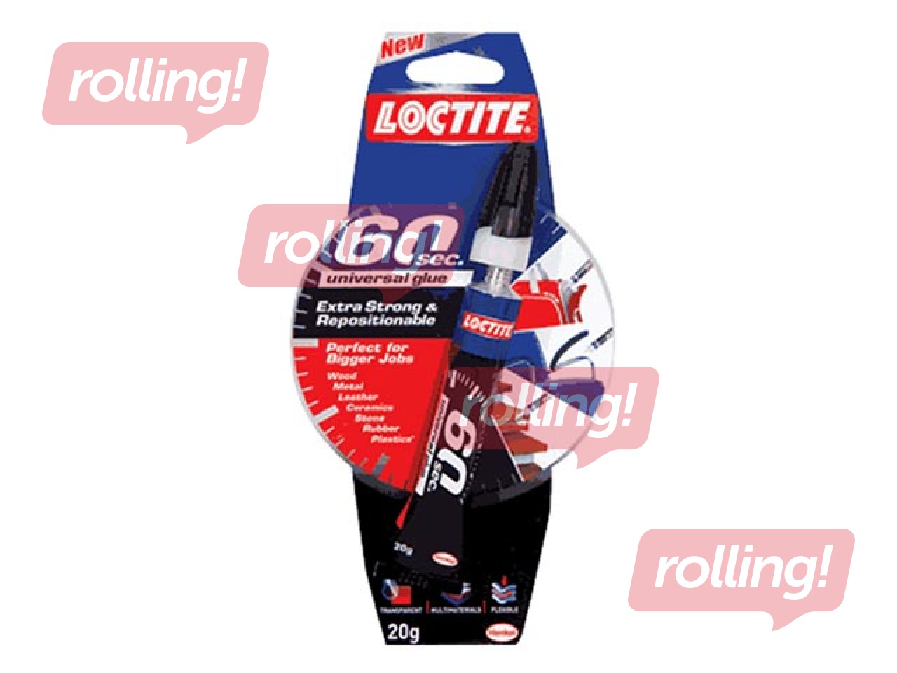 Universaalliim Hеnkel Loctite 60 sec., 20 g