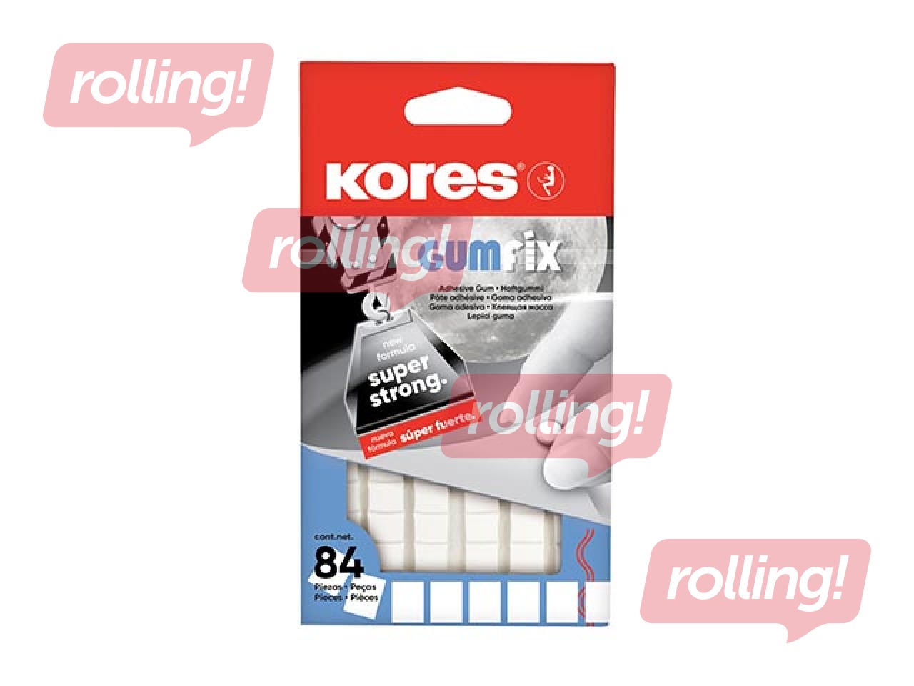 Līmējoša masa Kores Super strong, 84 gab.