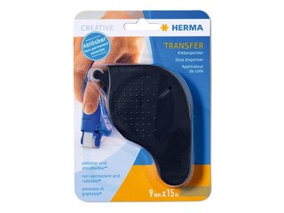 Glue roller Herma, 9mm x 15m, removable