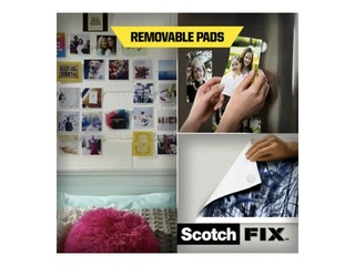 Removable Adhesive Pads Scotch, 1mm x 15mm, 36 pcs