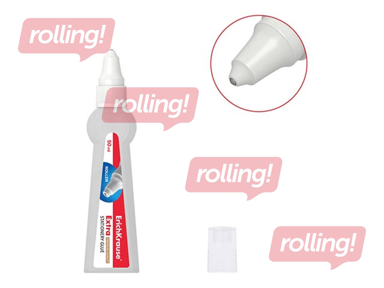 Glue - roller ErichKrause Extra, 50ml