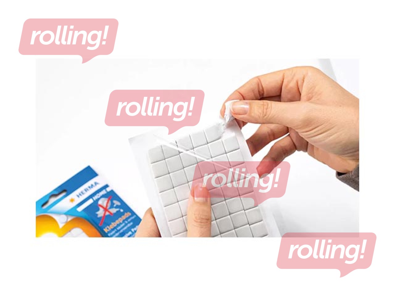 Adhesive mass Herma, 54 pcs.