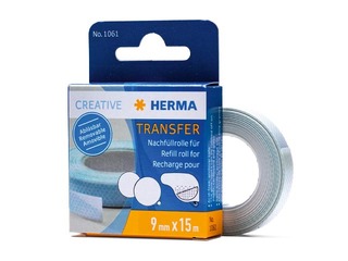 Refill glue roller Herma, removable adhesive, 15m