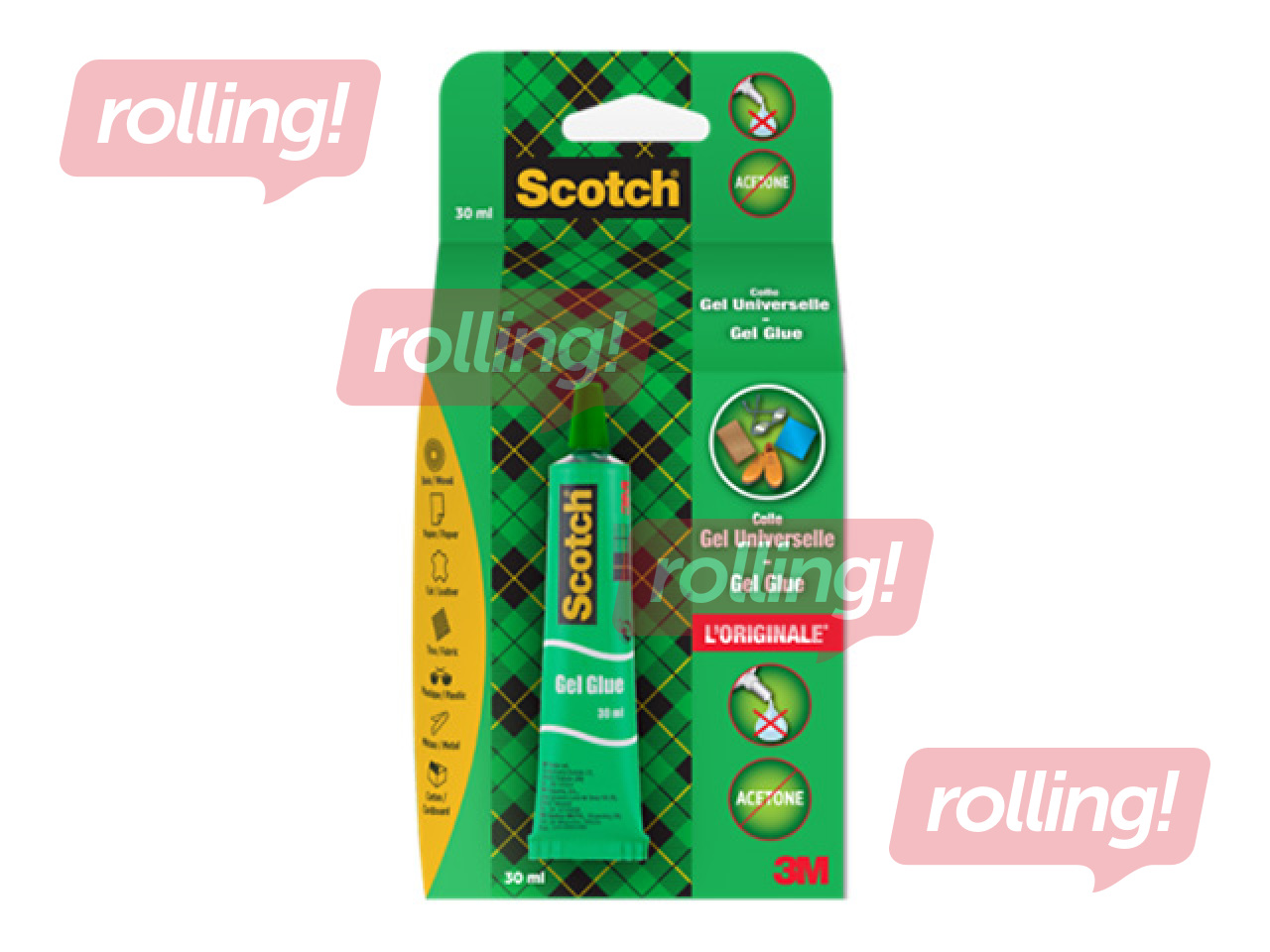Glue 3M Scotch gel, 30ml