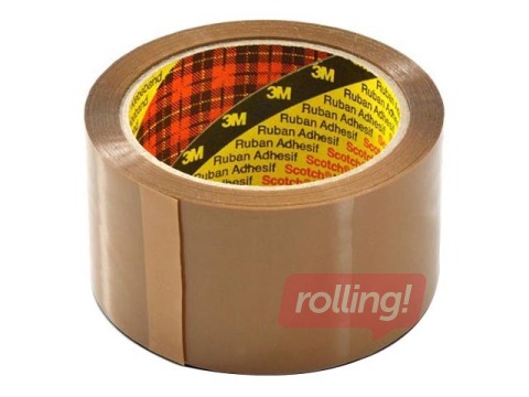 Pakketeip 3M Scotch, 50mm x 66m, pruun