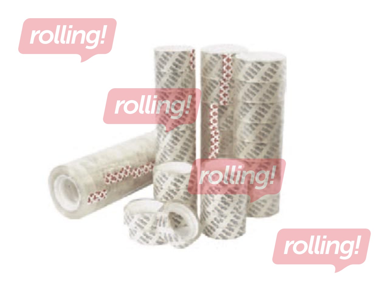 Adhesive tape MemoBe, transparent, 12mm x 10m, 12 pcs.