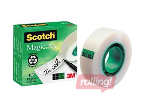 Скотч 3M Scotch Magic 810,12ммx33м,1 шт., матовый