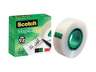 Скотч 3M Scotch Magic 810, матовый, 19мм x 33м, 1 шт. 
