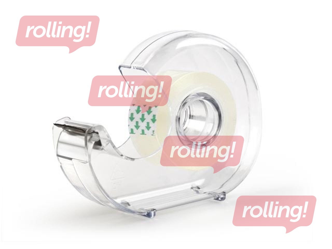 Tape with holder Forpus, transparent, 19mm x 33m
