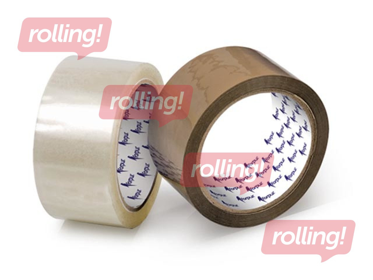 Pakketeip Forpus, läbipaistev, 50mm x 66m, 40 mic.