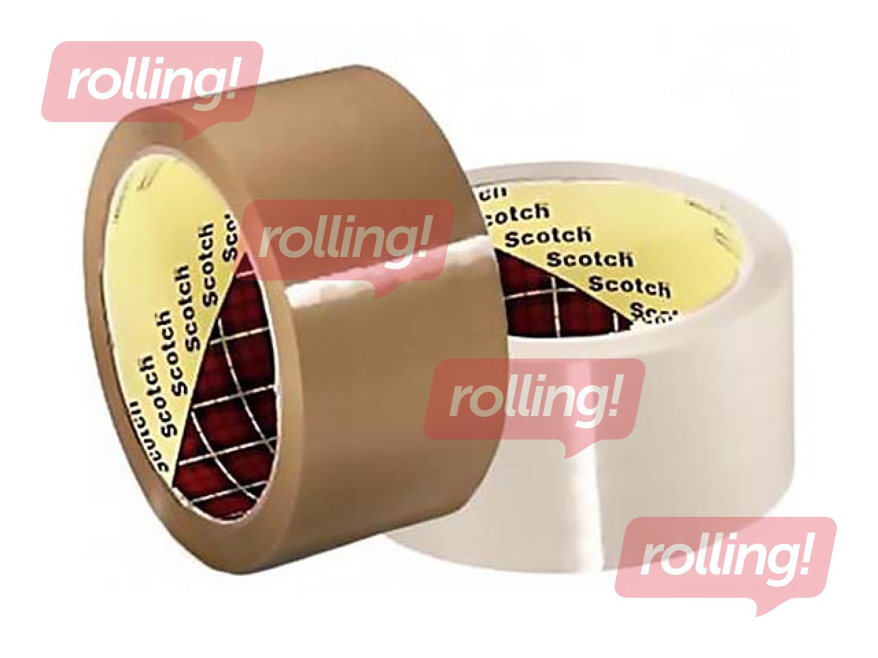 3M Scotch ladustamise pakkelint, pruun, 50 mm x 66 m