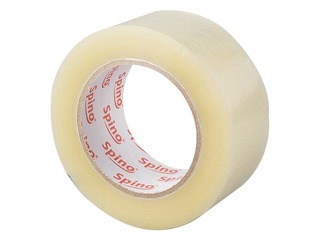 Упаковочная лента 48мм х 132м, PP, прозрачная, акрил