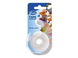 Kleeplint hoidjaga Forofis, läbipaistev, 19mm x 33m