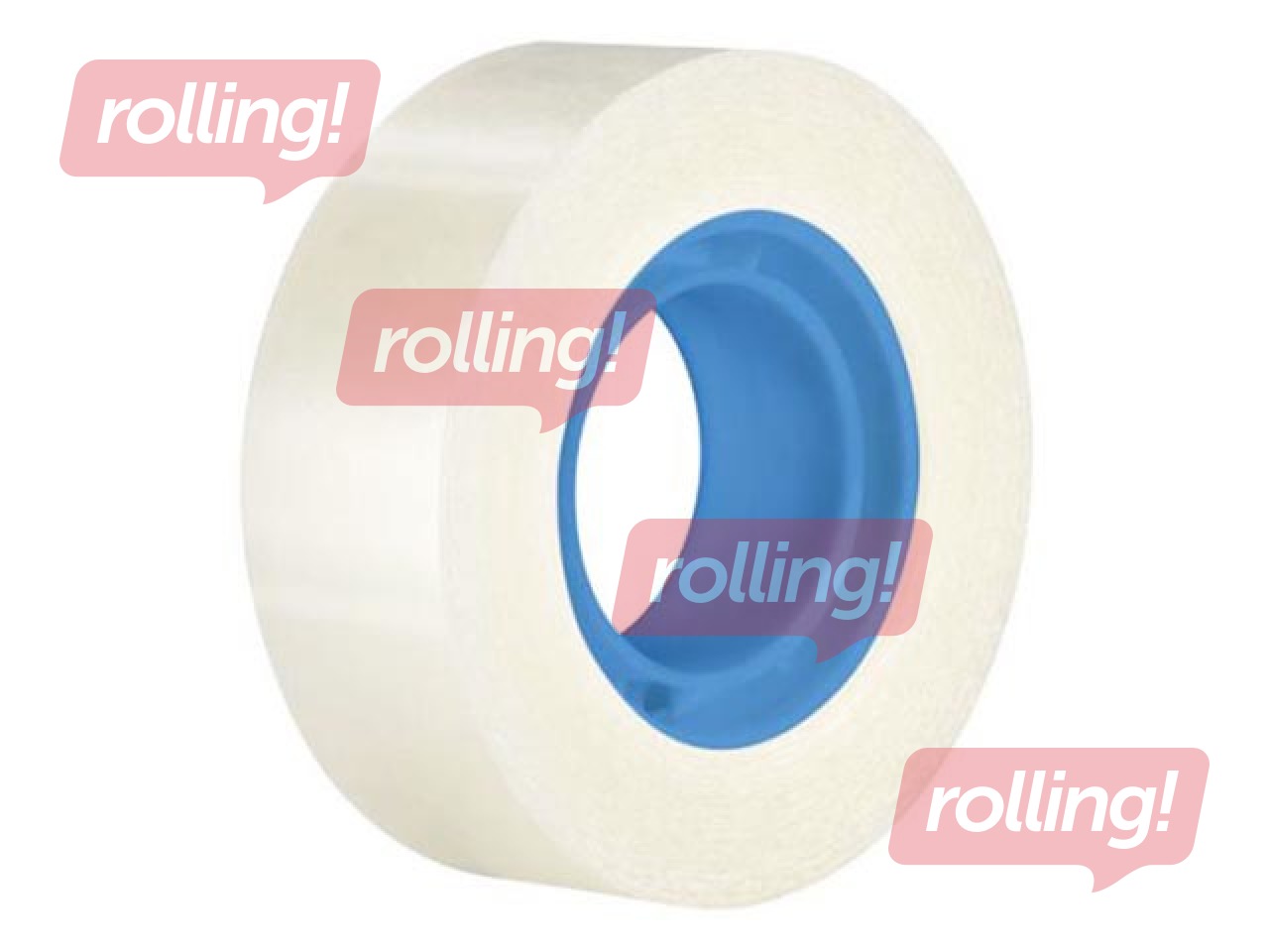 Läbipaistev teip koos hoidjaga Milan, läbipaistev, 19mm x 33m