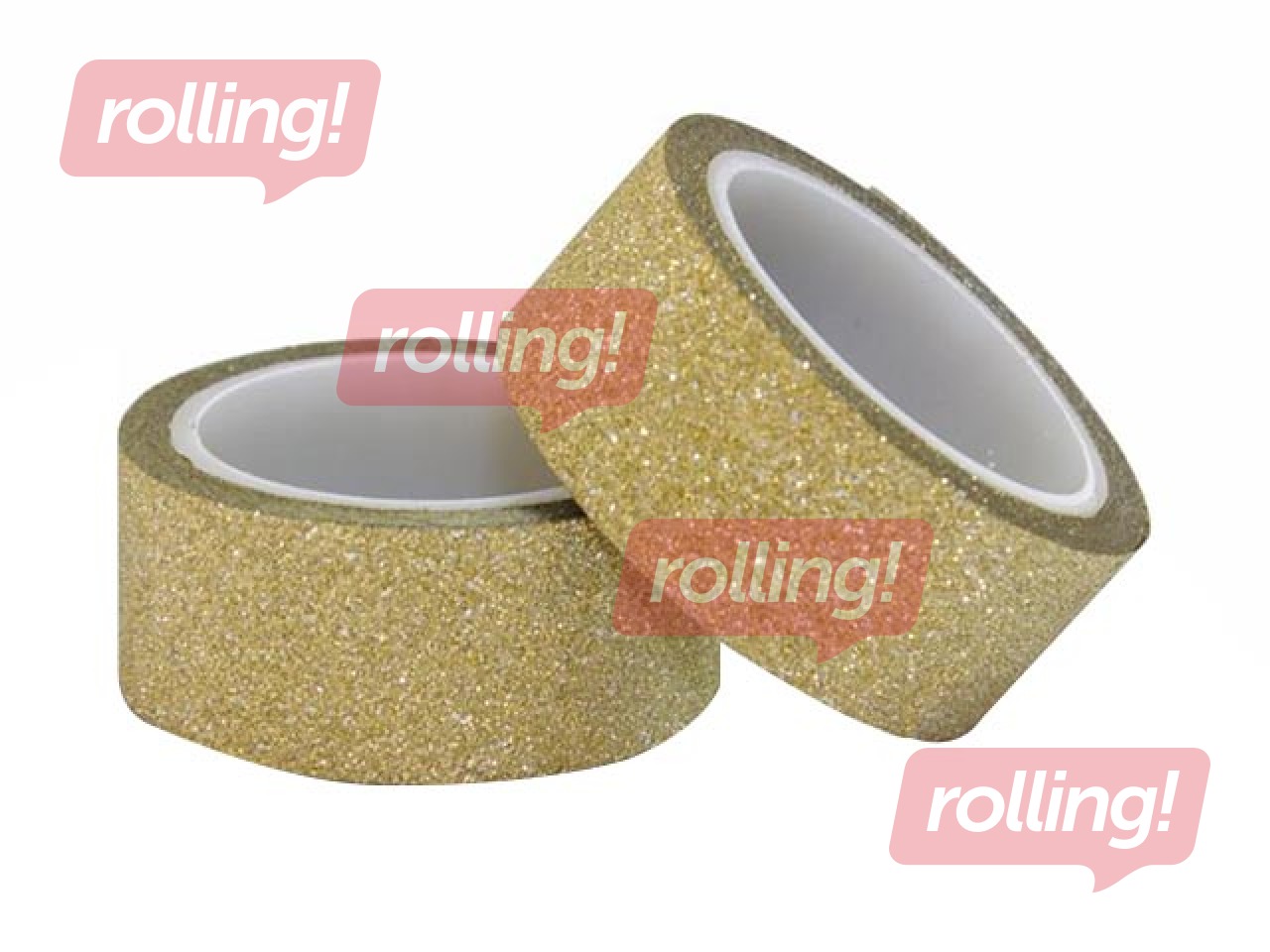 Līmlente, zelta krāsā, 15mm x 3m, 2 gab.