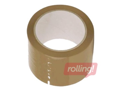 Pakketeip, akrüül, pruun, 75mm x 66m