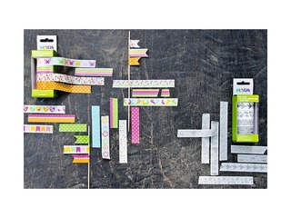 Kleeplint Heyda, Spring, Flowers, paber, erinevad värvid, 15mm x 5m