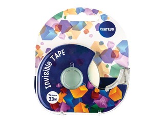 Adhesive tape with dispenser Centrum, matte, 19mm x 33m